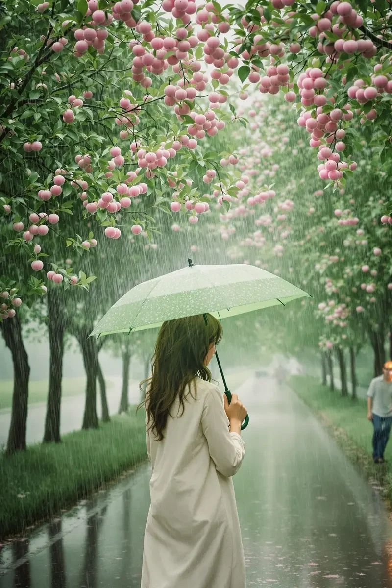 梅子黄时雨 电影海报 - 中国女优